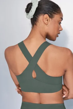 Sujetador deportivo COMPRESSIVE verde