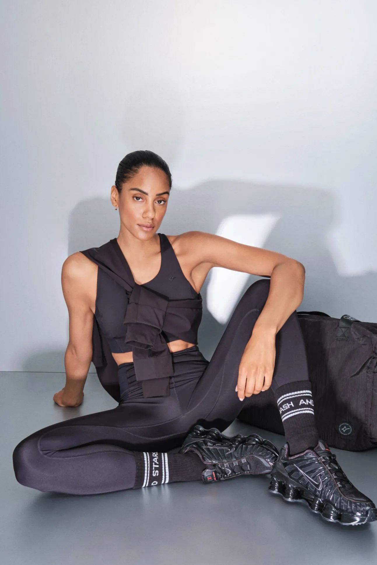 Sujetador deportivo 4D Stretch negro