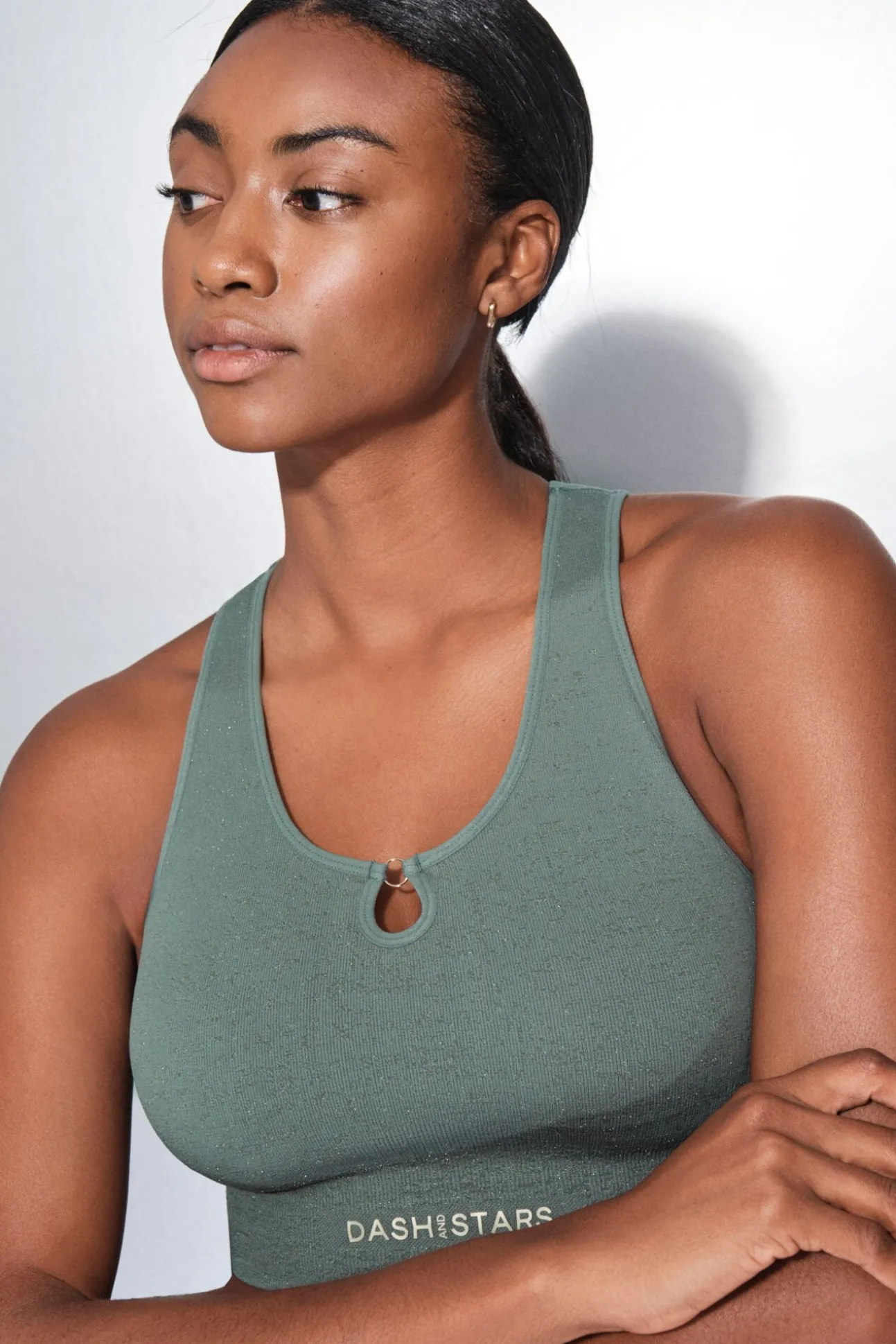 Sujetador deportivo SEAMLESS COMFORT verde