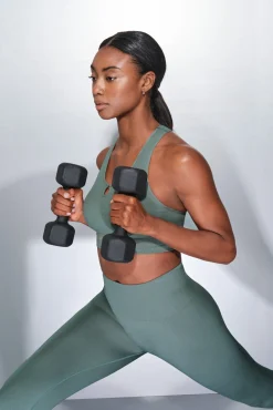 Sujetador deportivo SEAMLESS COMFORT verde