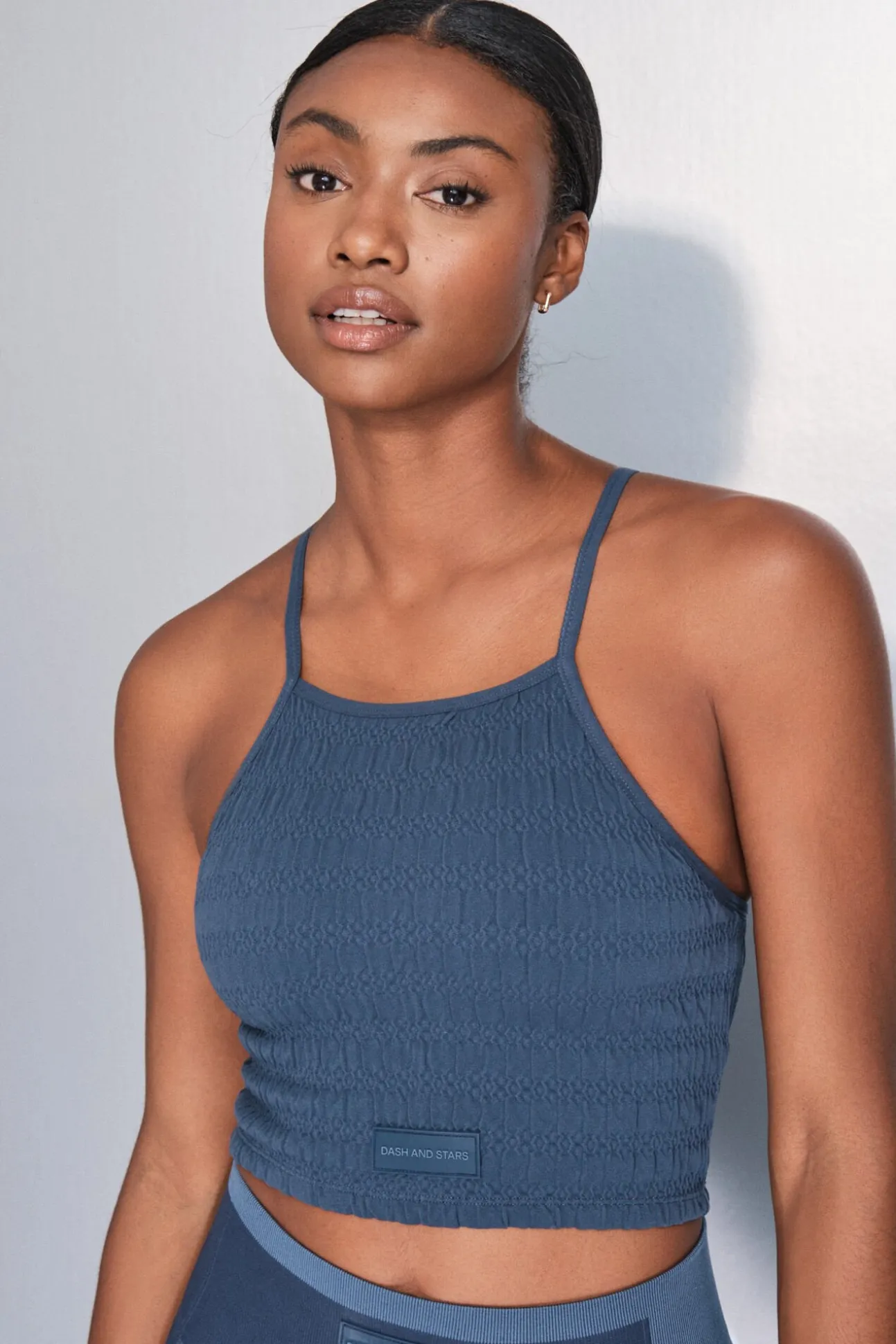 Sujetador deportivo SEAMLESS COMFORT smock azul