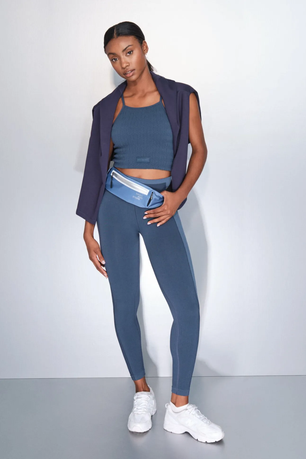 Sujetador deportivo SEAMLESS COMFORT smock azul