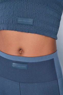 Sujetador deportivo SEAMLESS COMFORT smock azul