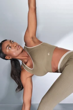Sujetador deportivo SEAMLESS COMFORT kaki