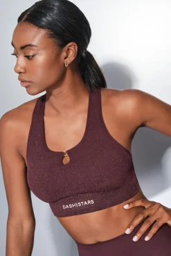 Sujetador deportivo SEAMLESS COMFORT morado