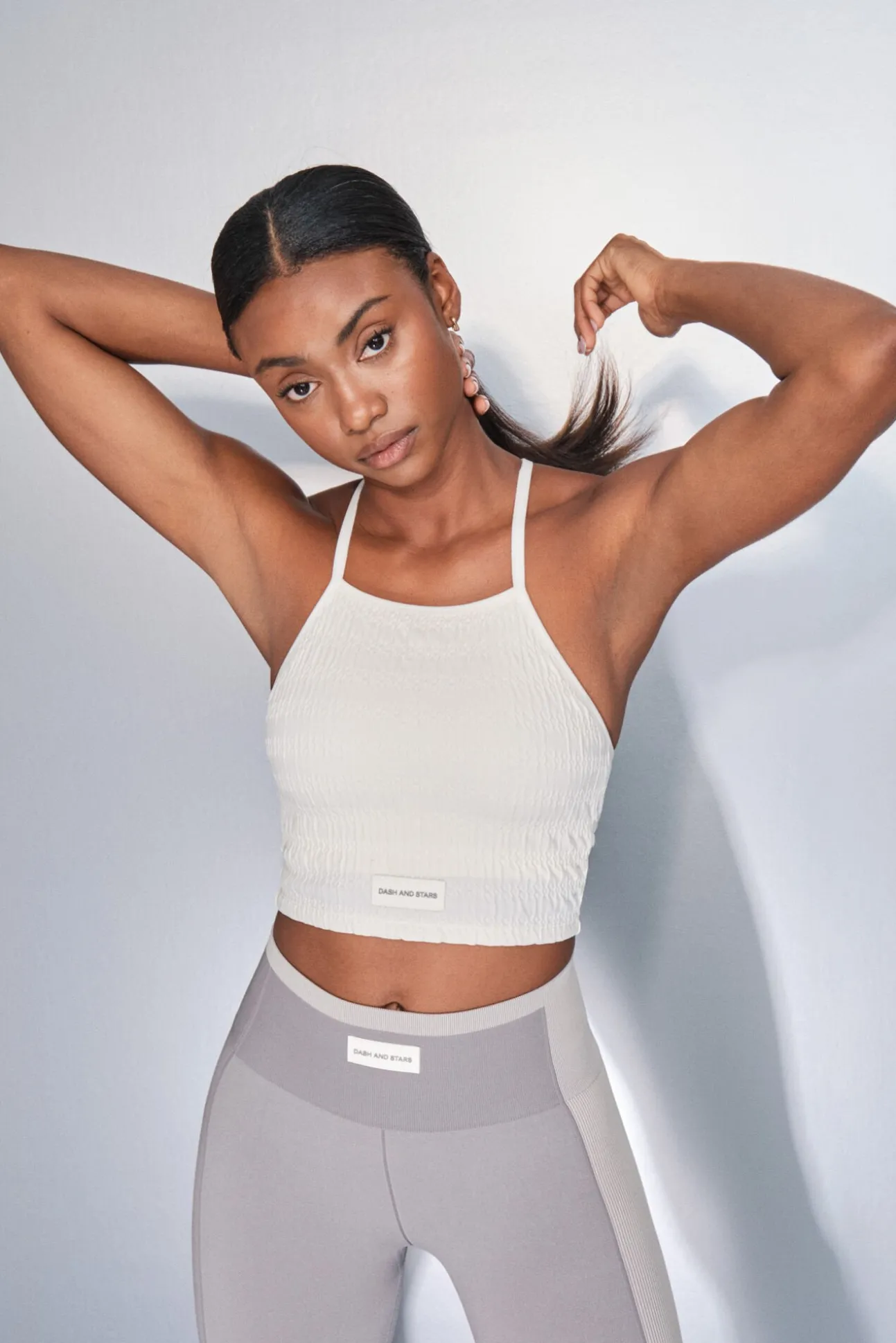 Sujetador deportivo SEAMLESS COMFORT smock blanco