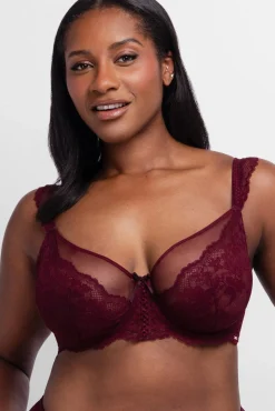 Sujetador sin relleno de cobertura total Lyra Satin