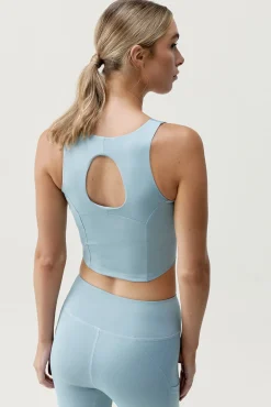 Sujetador top deportivo Godo azul