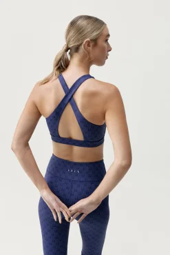 Sujetador top deportivo Monogram azul