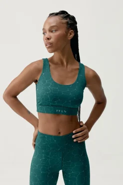 Sujetador top deportivo Organic verde