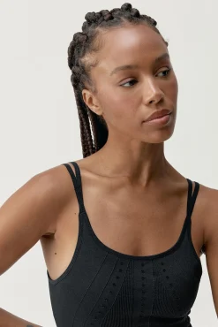 Sujetador top deportivo Shantala negro