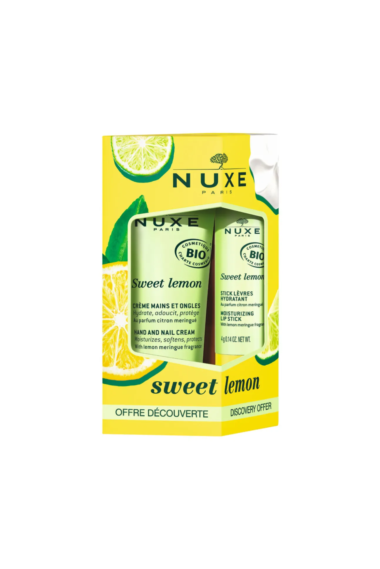 SWEET LEMON STICK LABIOS 4G + CREMA MANOS 30ML