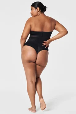 Tanga moldeador de talle alto negro SPANX