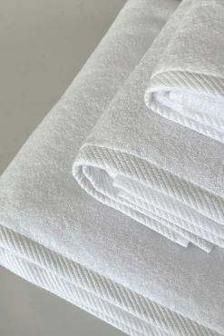 Toalla baño asana 600g/m2 zero twist blanco 160x100