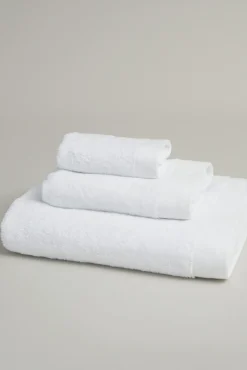 Toalla baño wonder 550g rizo americano blanco 150x100