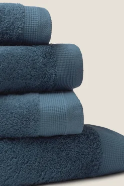 Toalla ducha rizo algodón egipcio 70x140cm.