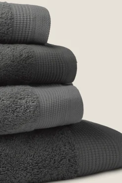 Toalla lavabo rizo algodón egipcio 50x90cm.