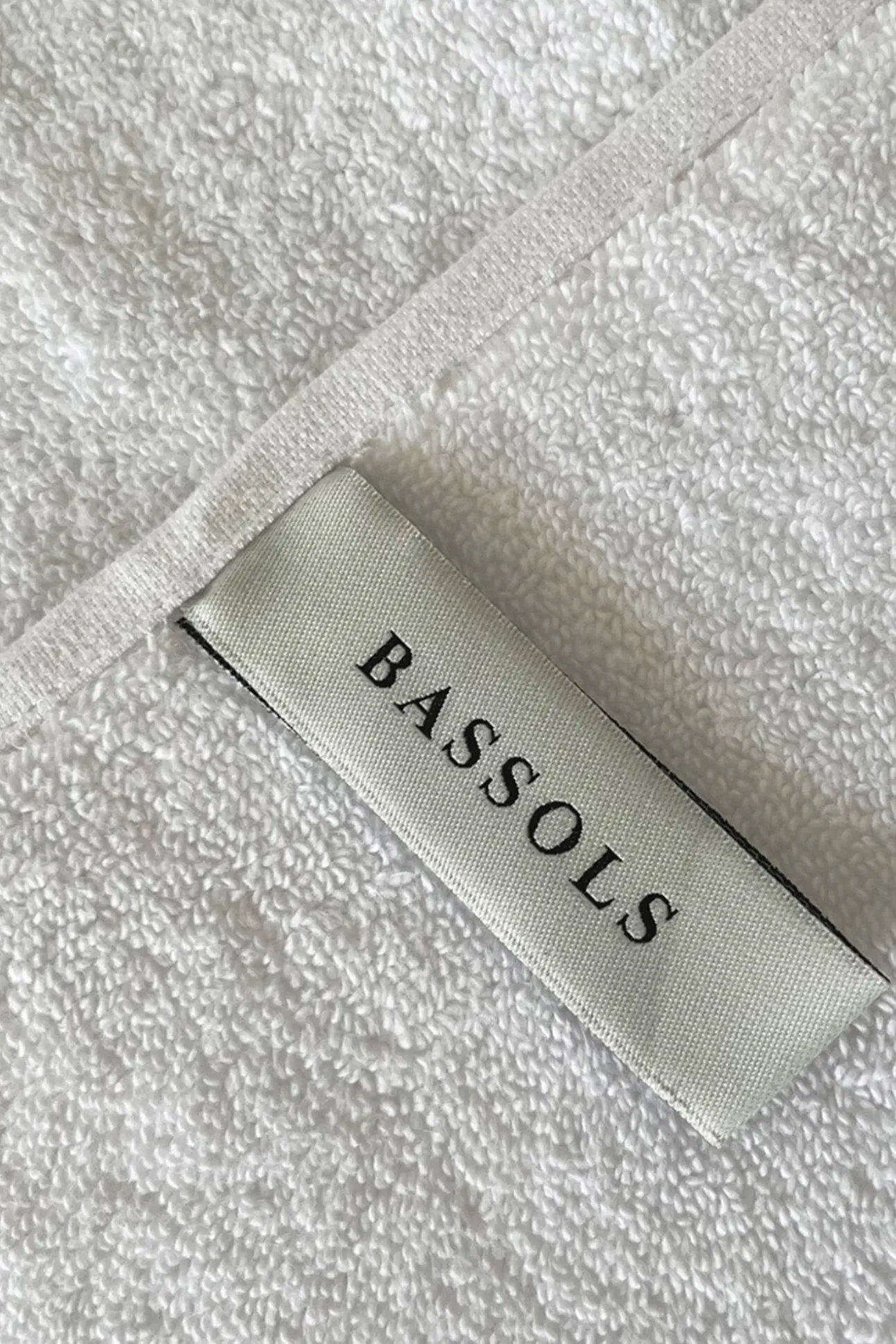 Toalla manos asana 600g/m2 zero twist blanco 50x100