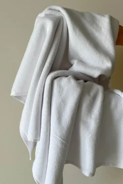 Toalla tocador asana 600g/m2 zero twist blanco 30x50