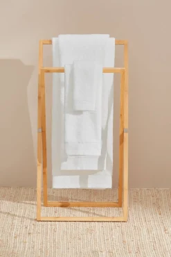 Toalla tocador rizo algodón egipcio 30x50cm.