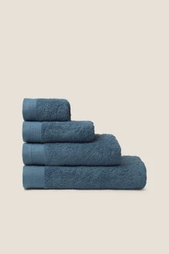 Toalla tocador rizo algodón egipcio 30x50cm.