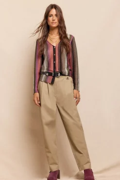 Top botones estructura rayas