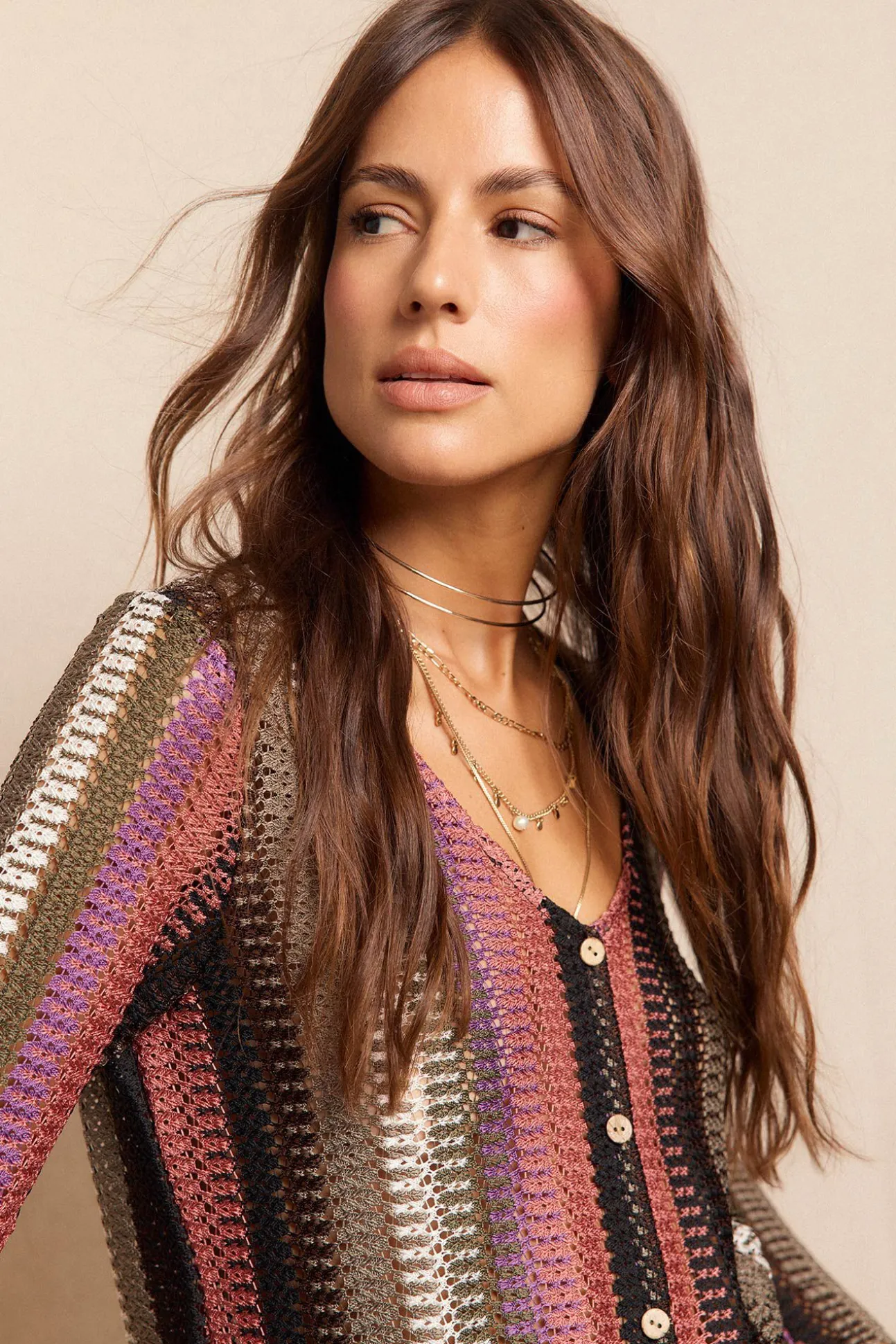 Top botones estructura rayas