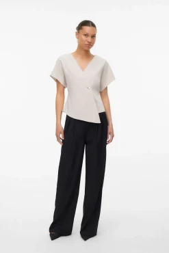 Top de manga corta murciélago