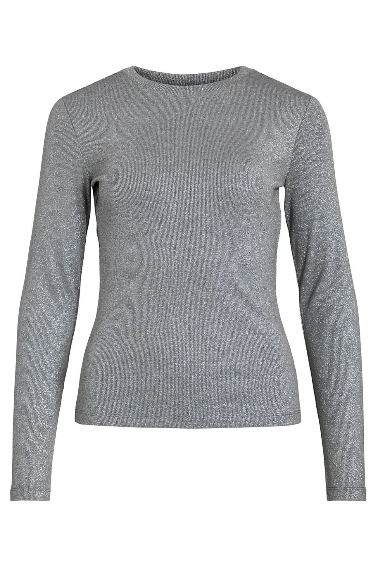 Top de manga larga con glitter