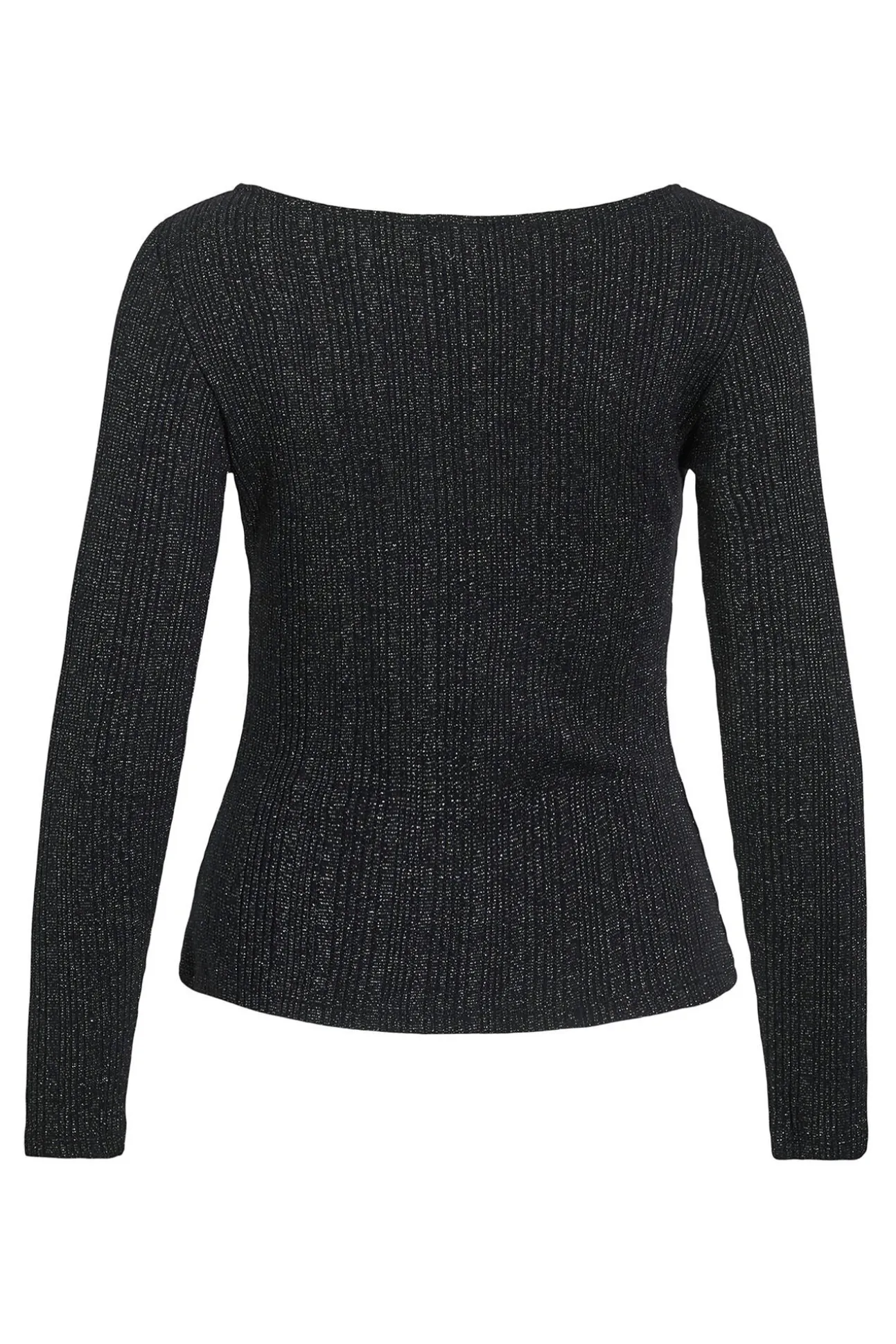 Top de manga larga con glitter