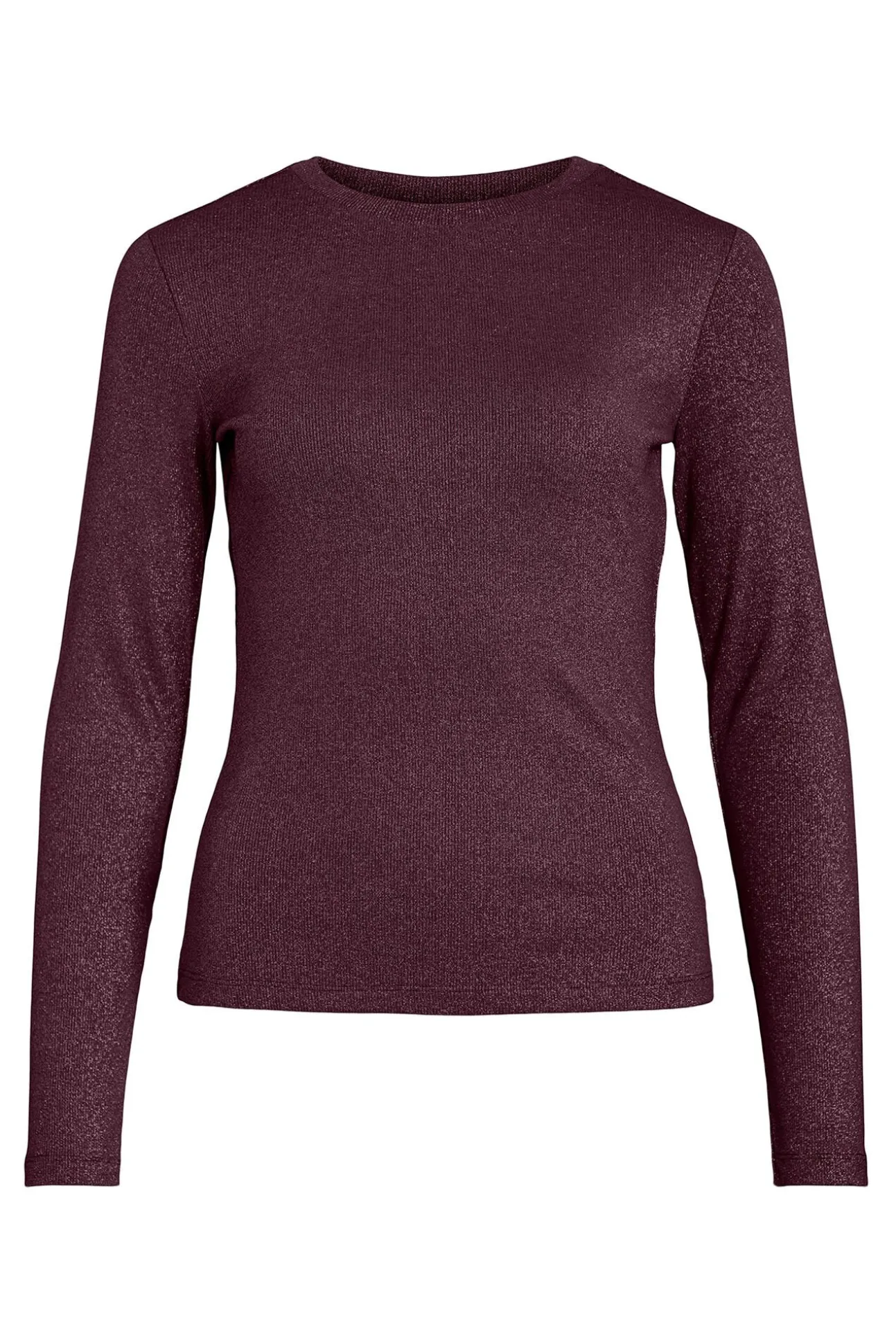 Top de manga larga con glitter