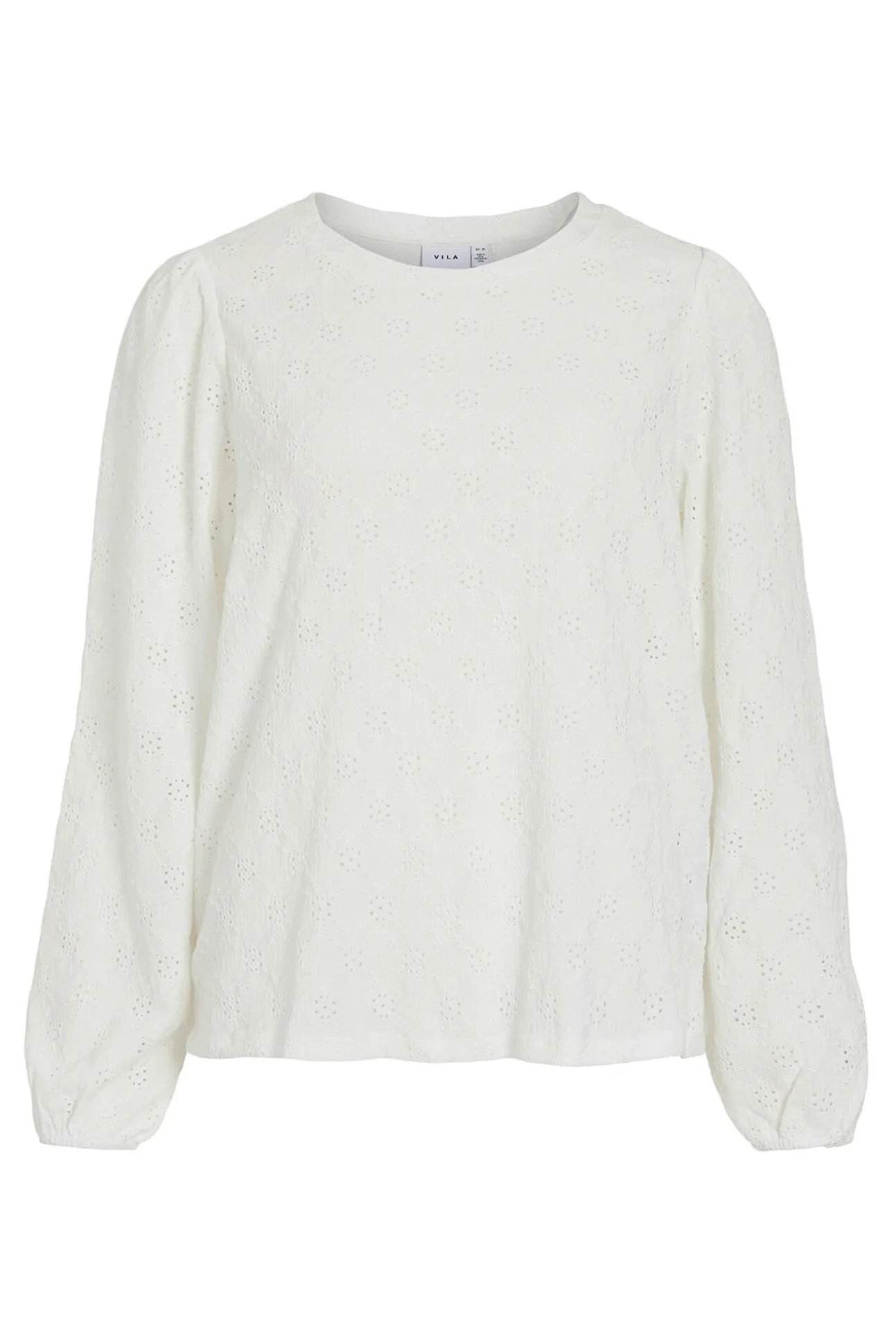 Top de manga larga con viscosa