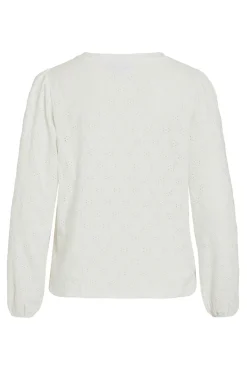 Top de manga larga con viscosa