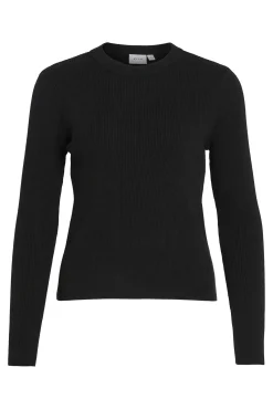 Top de punto canalé