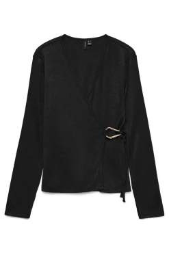 Top de punto detalle hebilla