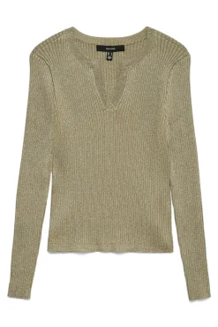 Top de punto detalles lúrex