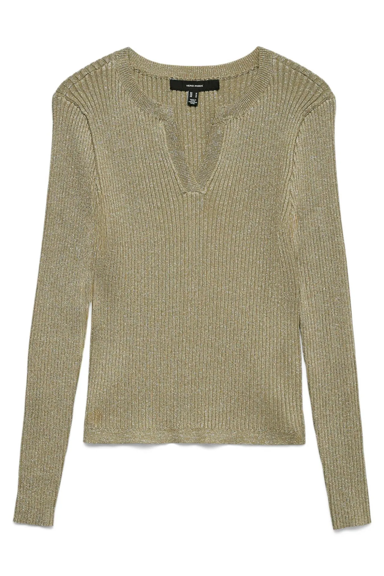 Top de punto detalles lúrex