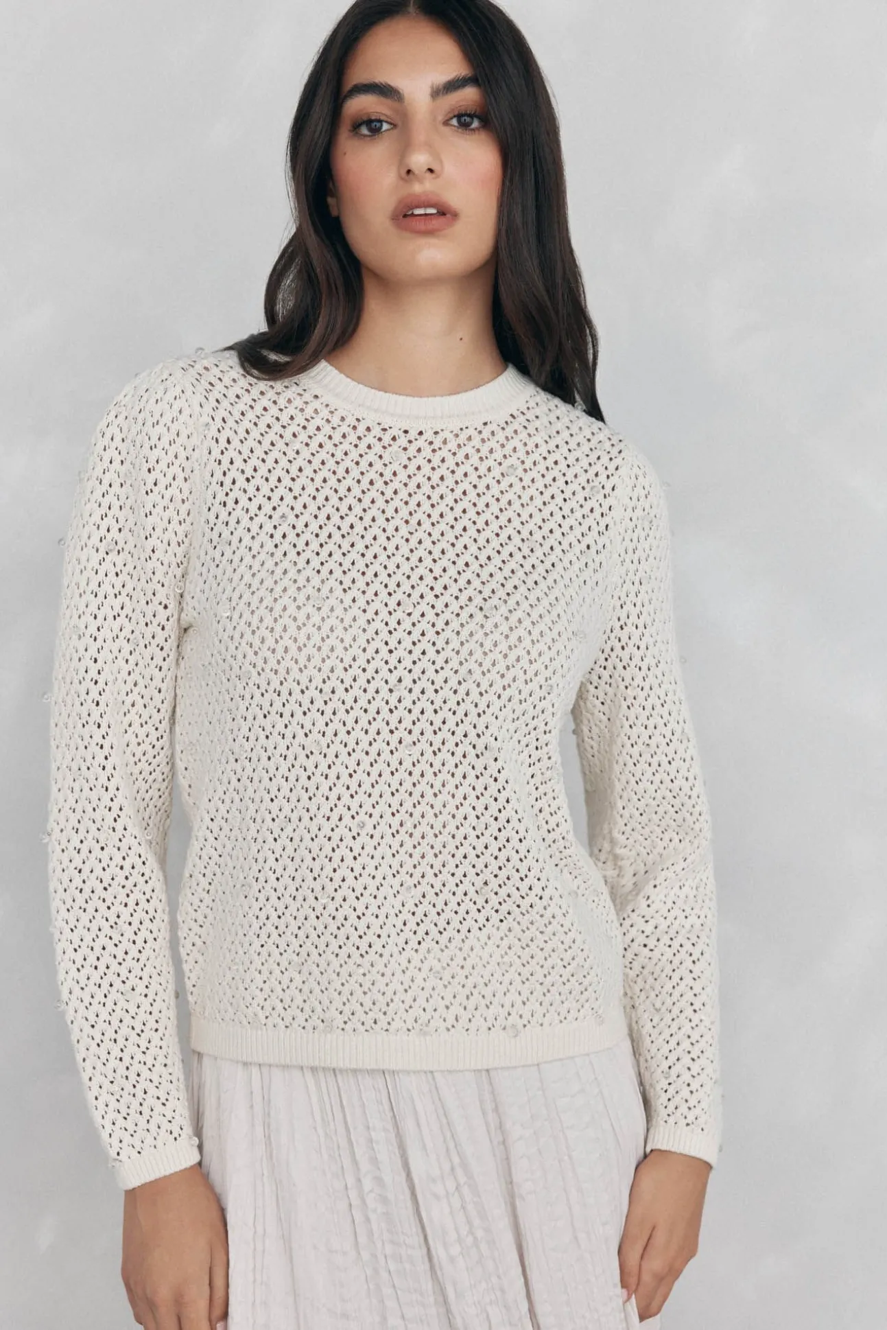 Top de punto fantasía cristalitos