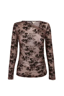 Top escote asimétrico