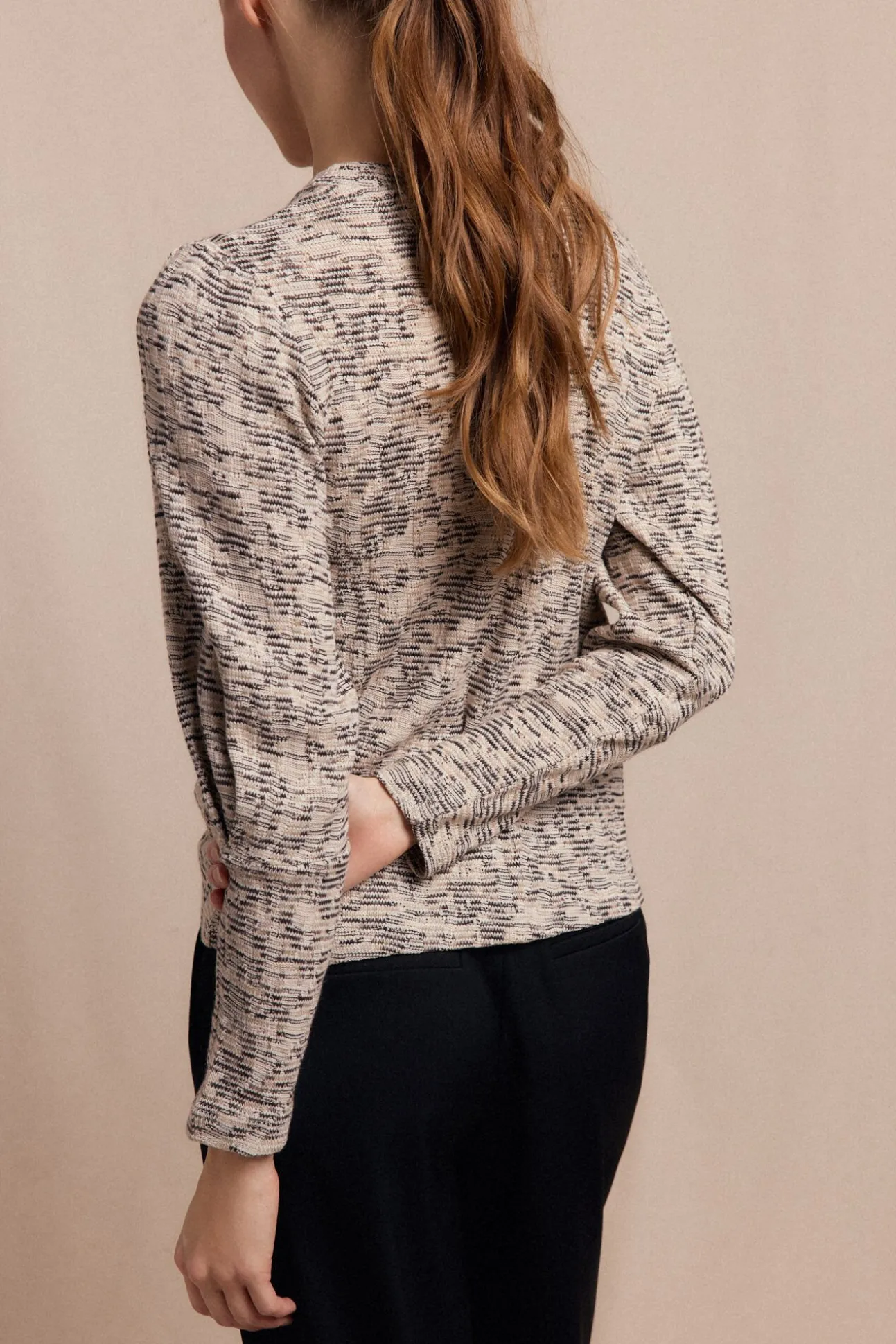 Top estructura frunce