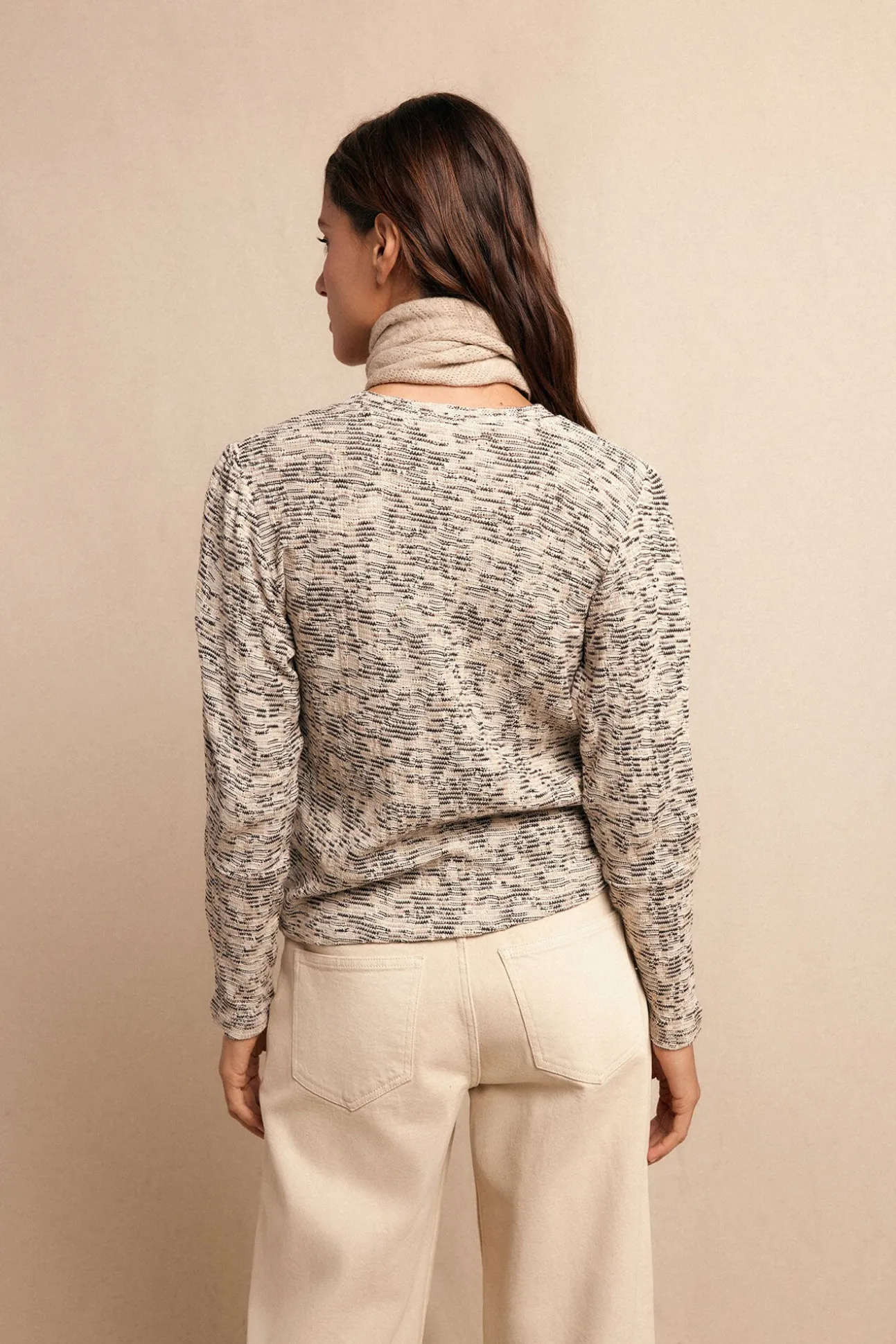 Top estructura frunce