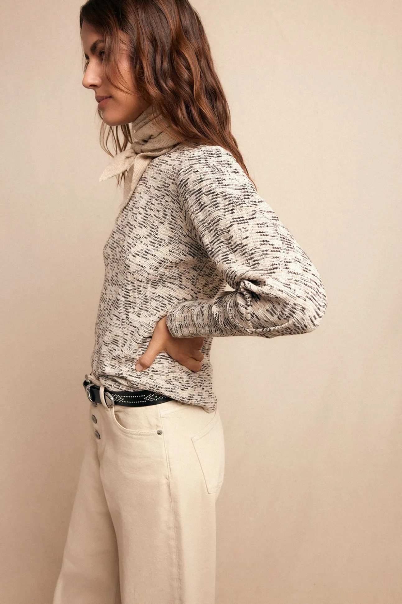 Top estructura frunce