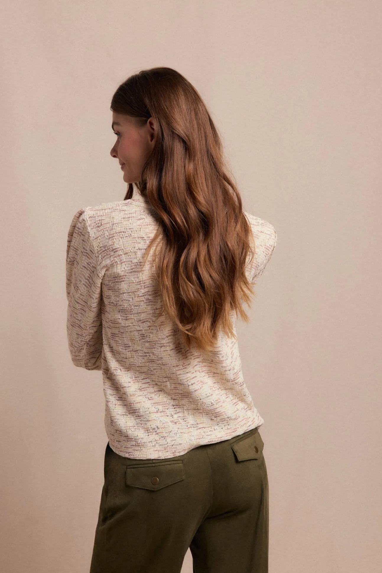 Top estructura frunce