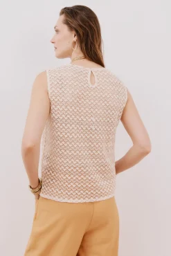 Top estructura lurex