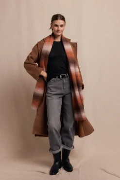 Top estructura manga abullonada