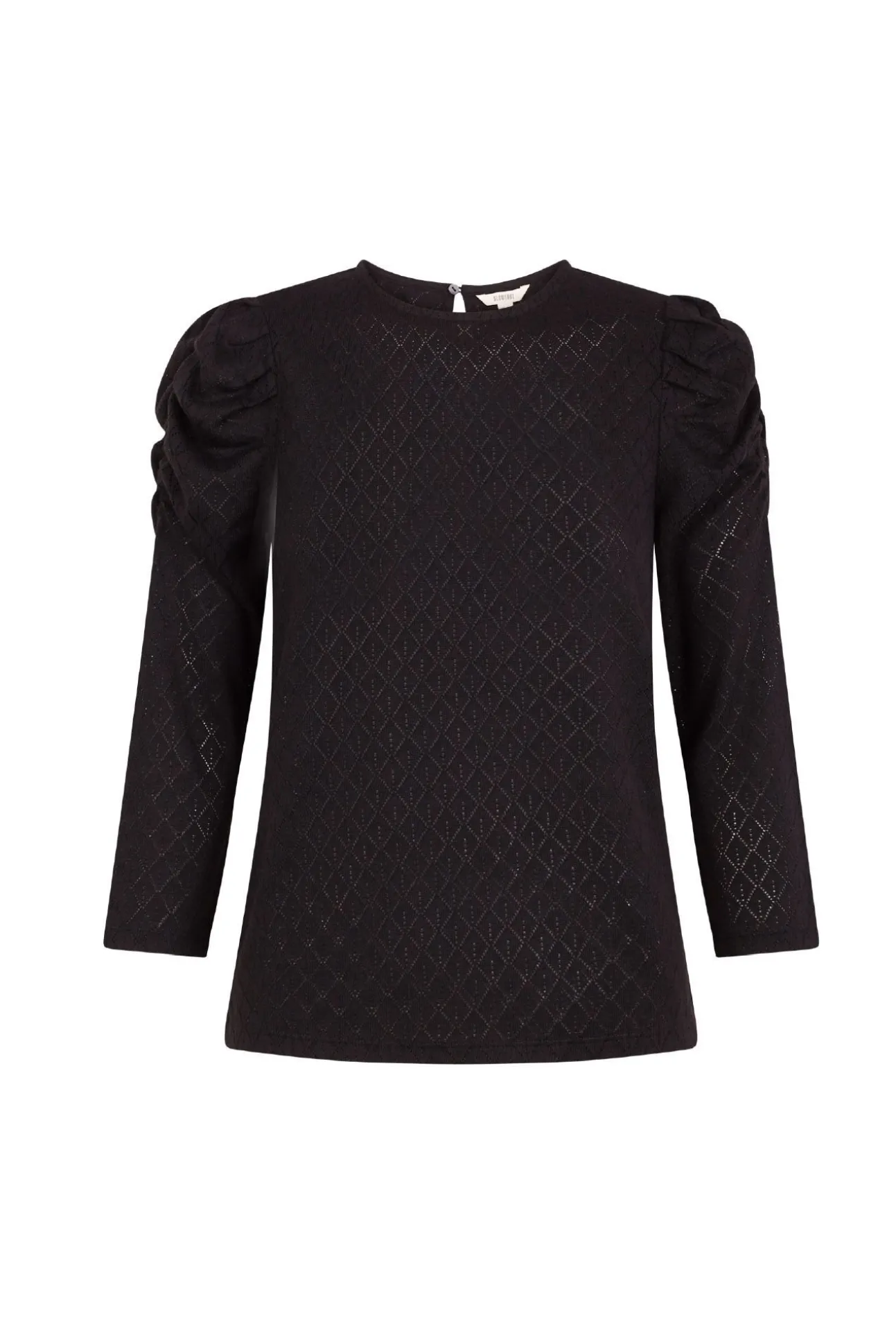 Top estructura manga abullonada