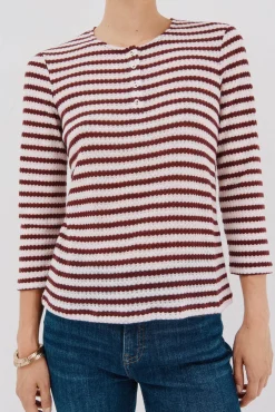 Top estructura rayas