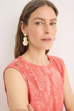 Top jacquard hebilla