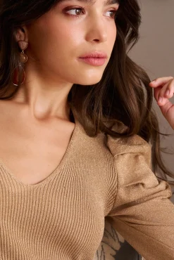 Top punto escote Lupita