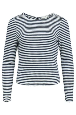 Top rayas detalle lazo